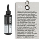 JO Stroker Lubricant 4 Oz bottle with usage instructions for optimal pleasure and glide.