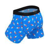 Shinesty The Popsicle Stick Apex USA Underwear with Fly XL featuring a playful popsicle rocket design on a blue background.