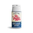 Dr Tuggs Gentleman's Masturbation Lotion 3.4 Oz bottle showing ultra-smooth feel and long-lasting glide.