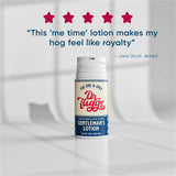 Dr Tuggs Gentleman's Masturbation Lotion 3.4 Oz bottle with quote and star rating on display.