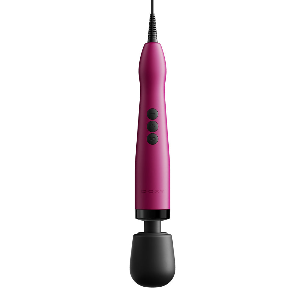 Doxy Original Wand Massager Pink showcasing the sleek design and powerful capabilities of this iconic massager.