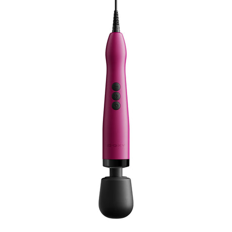 Doxy Original Wand Massager Pink showcasing the sleek design and powerful capabilities of this iconic massager.