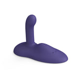 Love To Love Gofast Thrusting Vibrator Midnight Indigo in a sleek, purple design highlighting its innovative features.