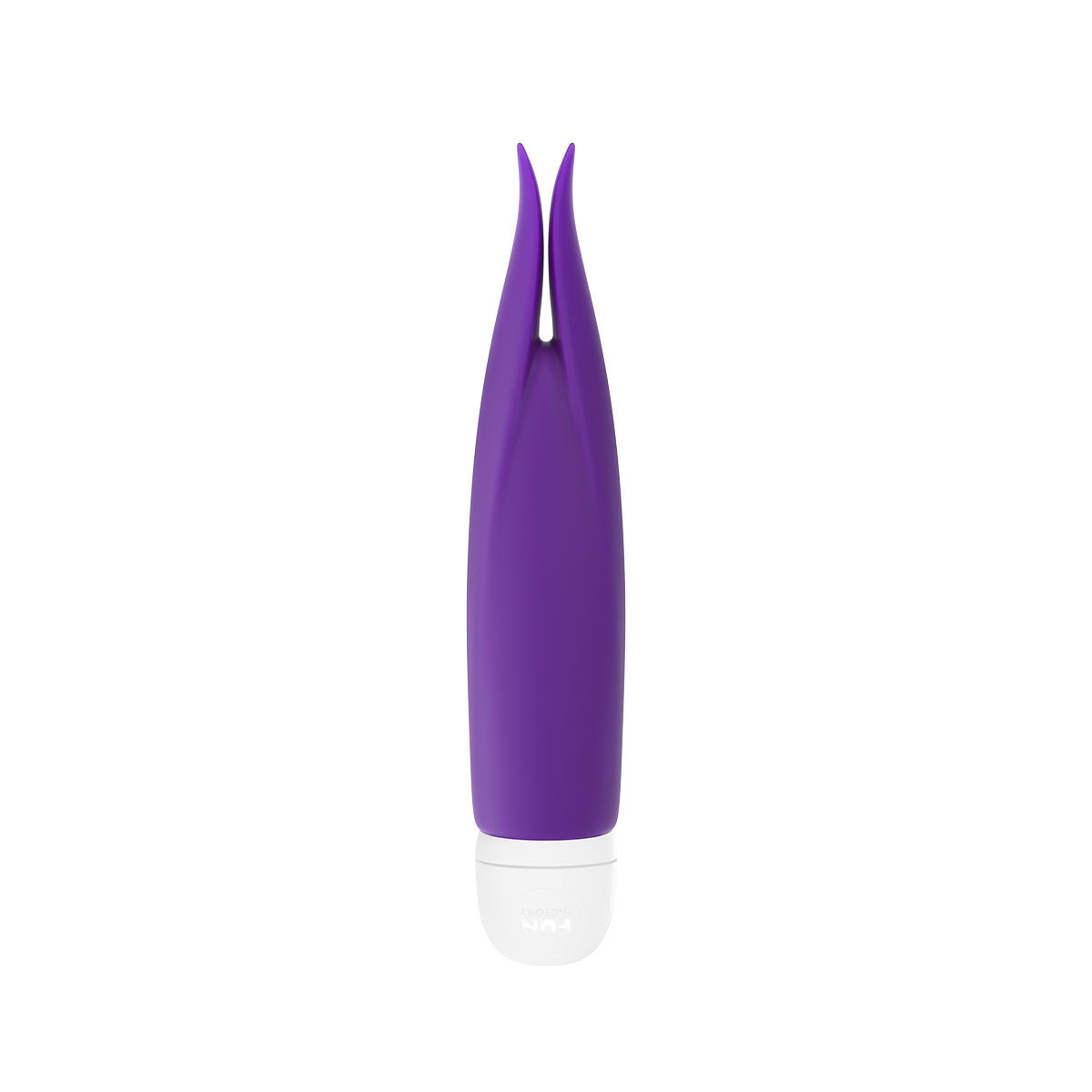 Fun Factory Volita Vibrator Violet in sleek purple design with fluttering tips for powerful orgasms.