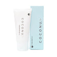 Coconu Oil-based Organic Personal Lubricant 3 Oz tube and box packaging on a white background.