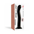 Strap-On-Me P&G Spot Dildo Extra Large Black in packaging showcasing its ergonomic design.