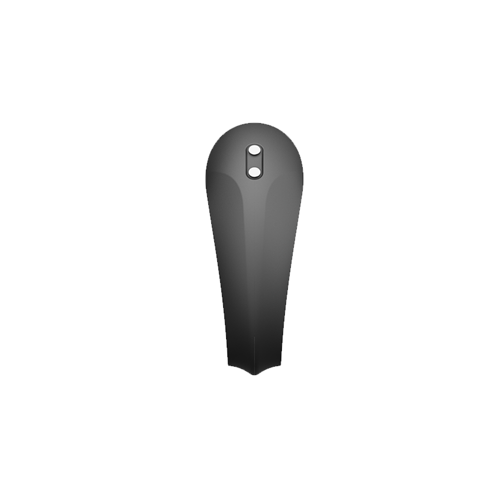 ZALO Apis Vibrating Couples Ring Obsidian Black, sleek and modern design in obsidian black color.