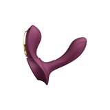 ZALO Aya Wearable Vibrator in Velvet Purple with sleek, ergonomic design for versatile internal and external stimulation.