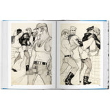 Image of Tom of Finland The Complete Kake Comics showcasing iconic illustrations and characters from the series.