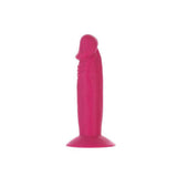Addiction Silly Willy Glow in the Dark Mini Dongs - playful pink mini dong for novelty collections.