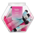 PrePair Spermicidal Water Based Lubricant 1.25 Oz Bowl of 24 in a clear display container.