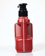 Cock Oil Water-based Lubricant With Pump Bottle 10 Oz displayed in a red pump bottle for easy dispensing.