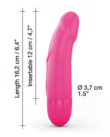 Dorcel Real Vibration S 2.0 Rechargeable Vibrator 6 inch Pink