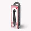 Fun Factory Mr Boss G-Spot Vibrator Black packaging with realistic design and battery-operated features.