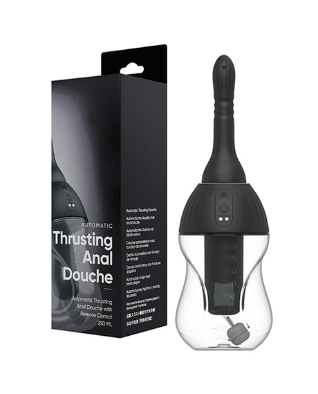 Nexus Thrusting Automatic Douche with remote control for anal hygiene and targeted cleansing.
