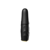 ZALO Nave Obsidian Black Vibrating Nipple Clamp with EasyClamp Technology and Dual Motors for Powerful Nipple Stimulation.
