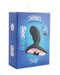 Thrillz Sec Bro Silicone Prostate Massager with Remote packaging featuring remote control capabilities.