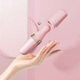 Sweet Secret Dual Massager Pink in hand, showcasing its elegant design and dual-stimulation features.