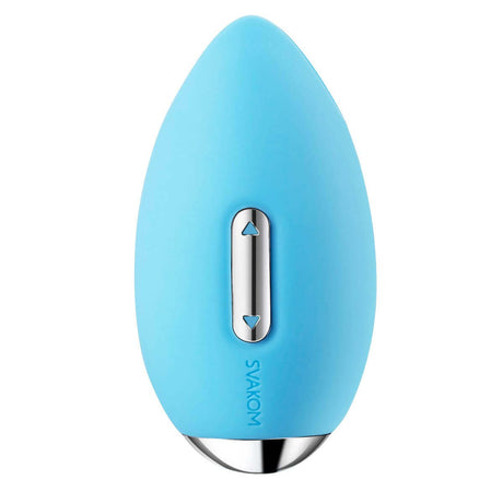 SVAKOM SVAKOM Candy 3-function Rechargeable Silicone Massager with Moving Lips Pale Blue at $49.99