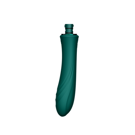 Turquoise Green ZALO Sesh Compact Sex Machine with PowerThrust technology and telescopic range, designed for a satisfying experience.