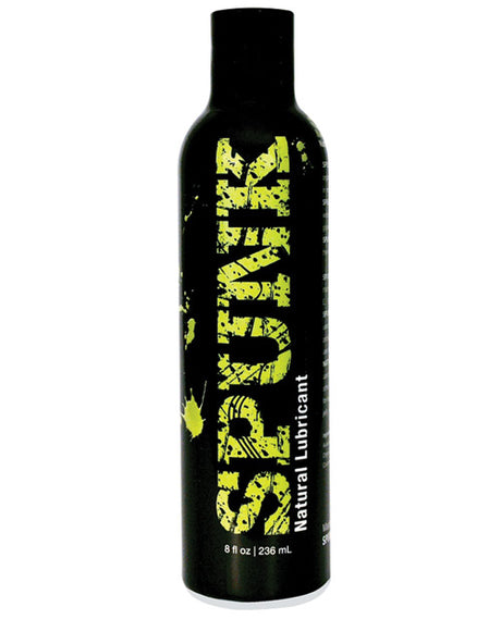 Spunk Natural Lubricant 8 Oz bottle featuring premium oil-based formula for long-lasting glide and moisturizing comfort.