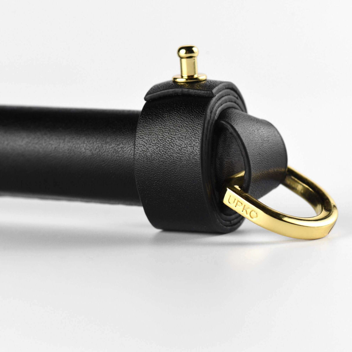 UPKO Luxury Black Leather Flogger by UPKO at $129.99