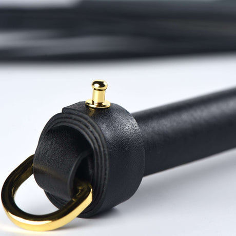 UPKO Luxury Black Leather Flogger by UPKO at $129.99