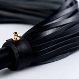 UPKO Luxury Black Leather Flogger by UPKO at $129.99