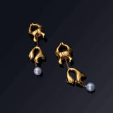 "Moist Eyes" Pearl Nipple Clamps