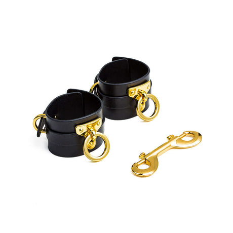 UPKO Luxury Italian Leather Spreader Bar, Handcuffs, and Ankle Cuffs Set by UPKO at $249.99