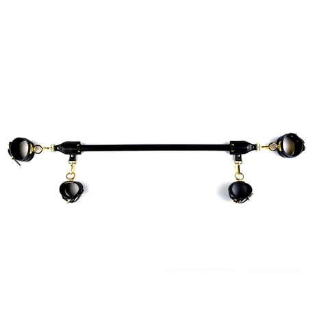 UPKO Luxury Italian Leather Spreader Bar, Handcuffs, and Ankle Cuffs Set by UPKO at $249.99