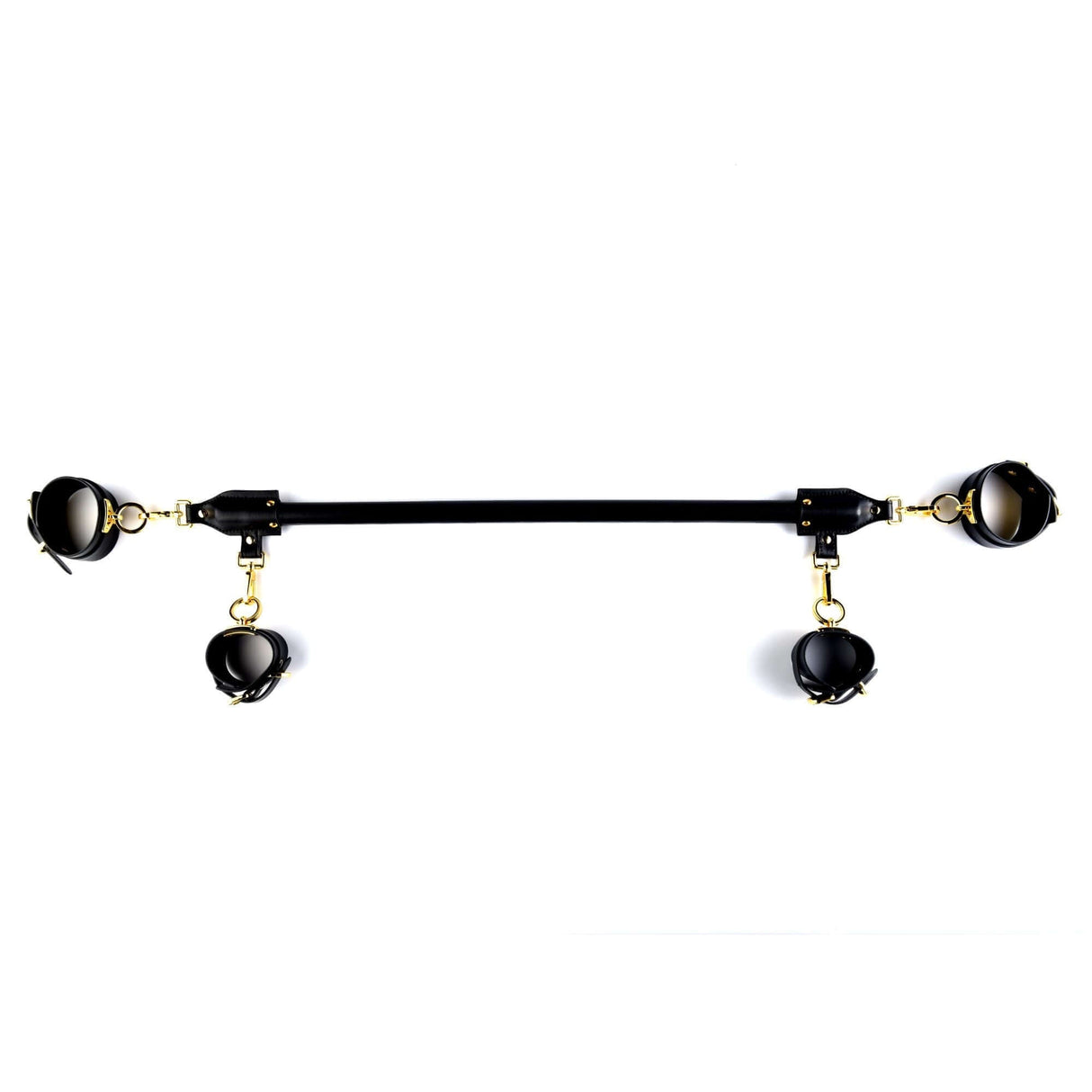 UPKO Luxury Italian Leather Spreader Bar, Handcuffs, and Ankle Cuffs Set by UPKO at $249.99