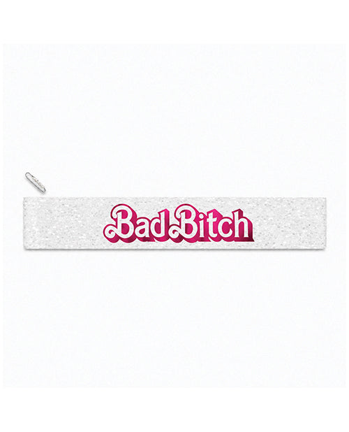 Wood Rocket Bad Bitch Glitter Party Sash