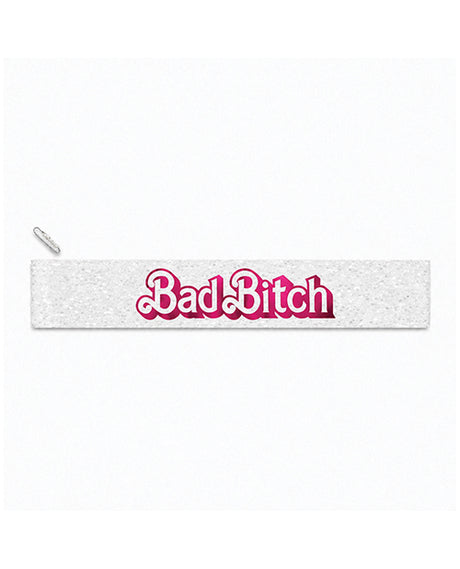 Wood Rocket Bad Bitch Glitter Party Sash