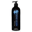 Wet Original Water Based Gel Lubricant 32 Oz bottle with pump for lubrication and comfort during use.