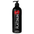 Wet Platinum Luxury Silicone Lubricant 16 Oz bottle with pump for smooth and long-lasting glide.