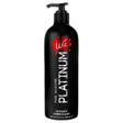 Wet Platinum Luxury Silicone Lubricant 32 Oz bottle with pump for enhanced glide and comfort.