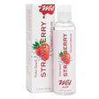 Wet Water-based Lubricant Strawberry 3.1 Oz with packaging, featuring smooth, flavored formula for intimate comfort.