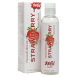 Wet Water-based Lubricant Strawberry 6.1 Oz bottle and packaging with strawberry graphic.
