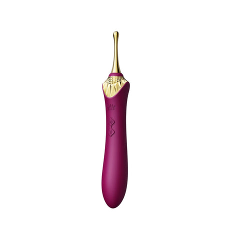 ZALO Bess Clitoral Massager Velvet Purple with DirectPower technology for accurate stimulation.
