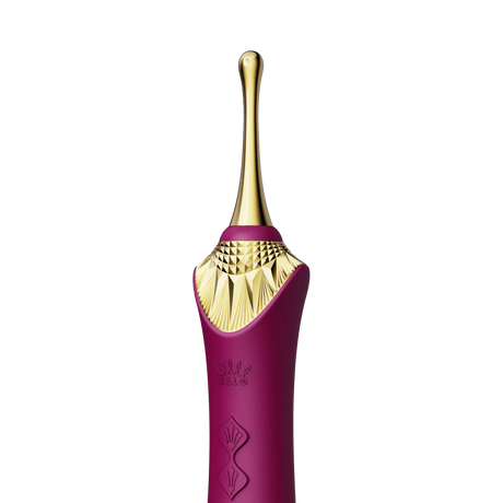 ZALO Bess Clitoral Massager Velvet Purple with DirectPower technology for precise stimulation