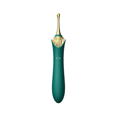 ZALO Bess Clitoral Massager Turquoise Green with DirectPower technology for accurate stimulation