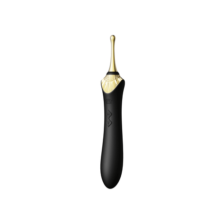 ZALO Bess Clitoral Massager in Obsidian Black with DirectPower technology for precise stimulation