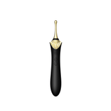 ZALO Bess Clitoral Massager in Obsidian Black with DirectPower technology for precise stimulation.