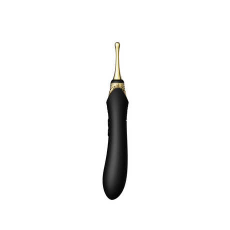 ZALO Bess Clitoral Massager Obsidian Black with DirectPower technology for precise stimulation.