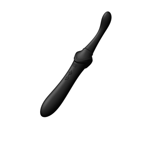 ZALO Bess Clitoral Massager Obsidian Black with DirectPower technology for precise stimulation.