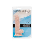 Addiction 100% Silicone Mark 7.5 inches Beige