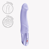 Fun Factory Mr Boss G-Spot Vibrator Purple with flexible design and vibration features.