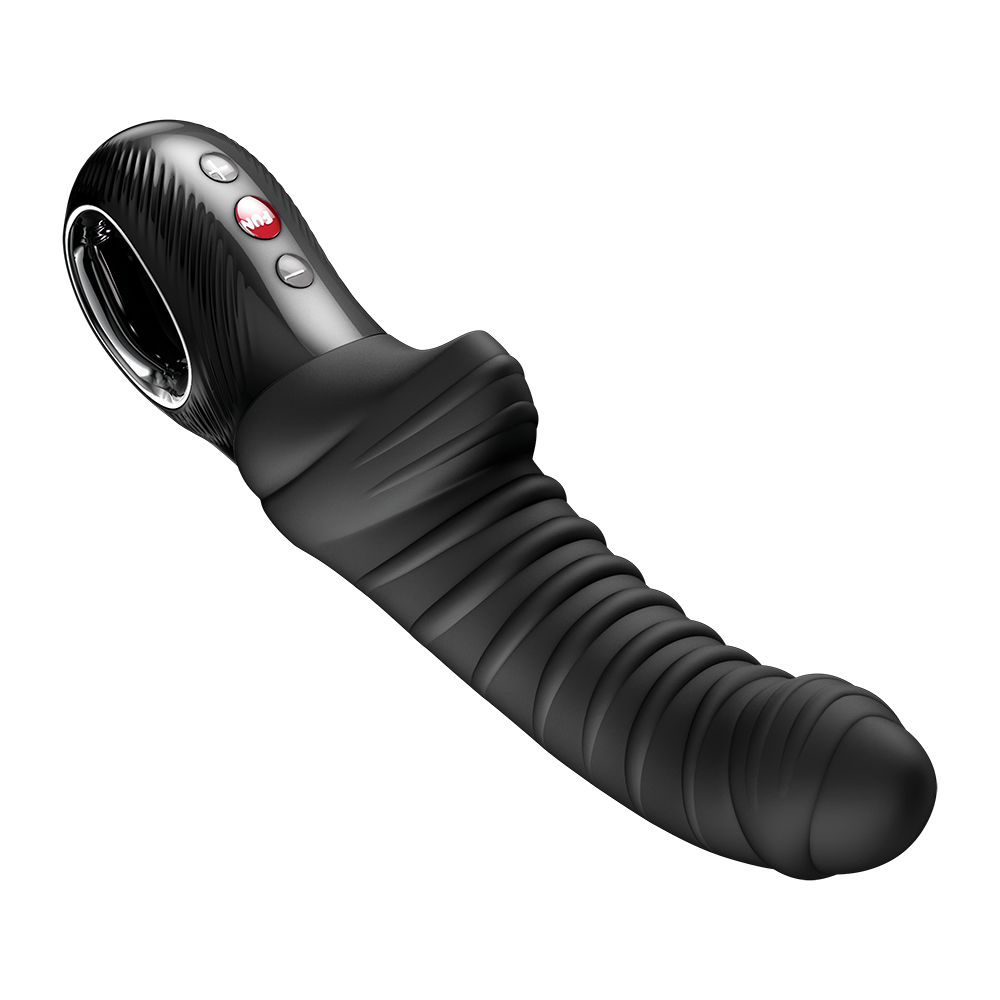 Fun Factory Tiger G-Spot Vibrator Black with flexible shaft and vibration controls