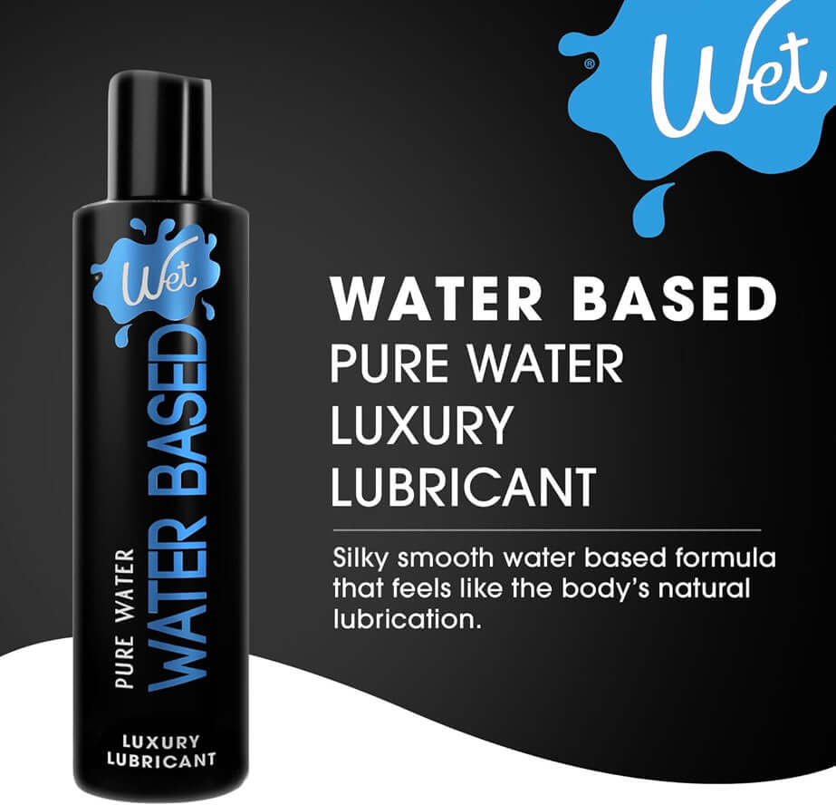 Wet Original Water Based Gel Lubricant 1 Oz, a silky smooth luxury lubricant for natural comfort.